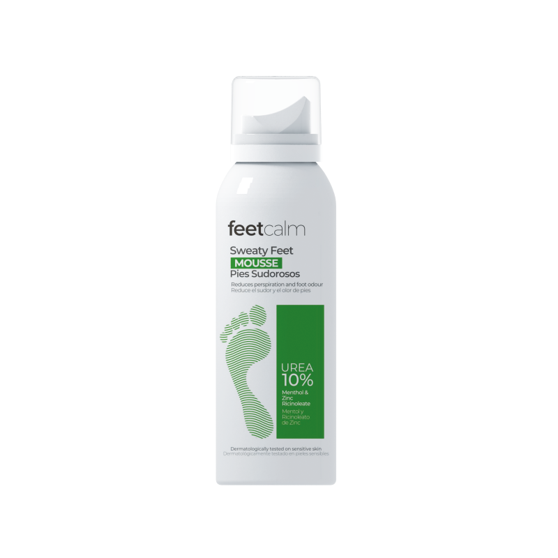 Zweetvoeten mousse 10% ureum